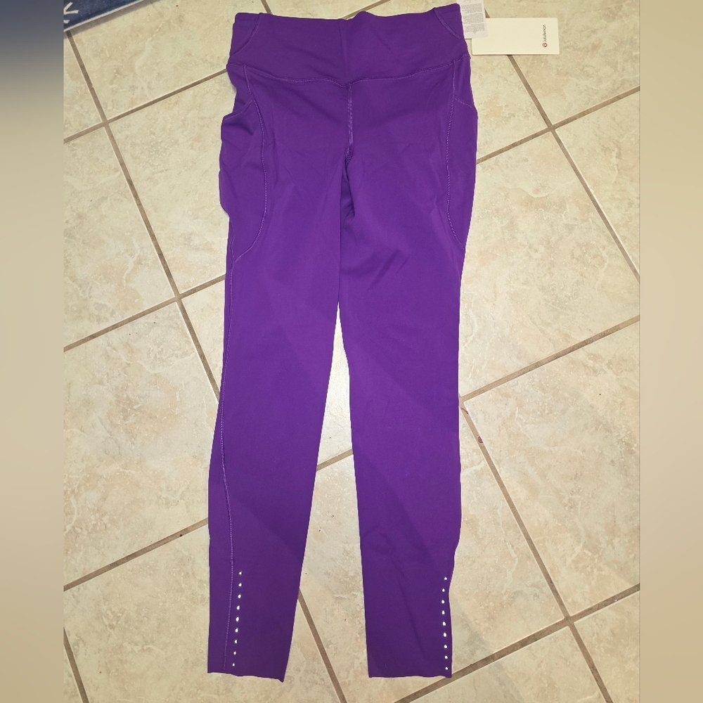 Lululemon Athletica Deep Purple Leggings